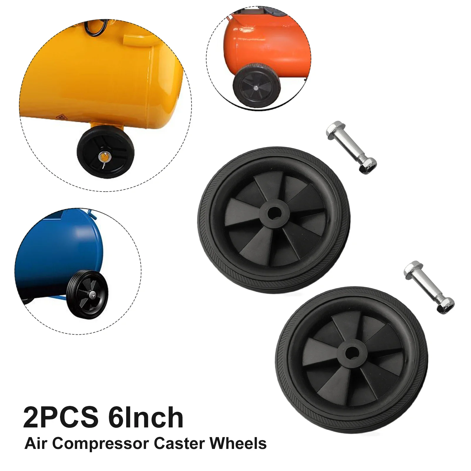 

Air Compressor Accessories Caster Wheels Wheels With Screws For Air Compressors For Air Pumps For Oil-free Machines