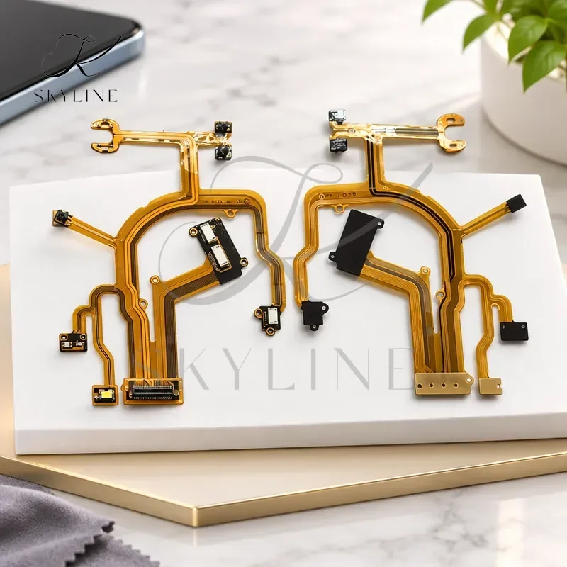 New Lens Back Main Flex Cable With IC For Canon G10 G11 G12 Base Line Rear Seat Lens Cable Strip Flex With Socket With Switch