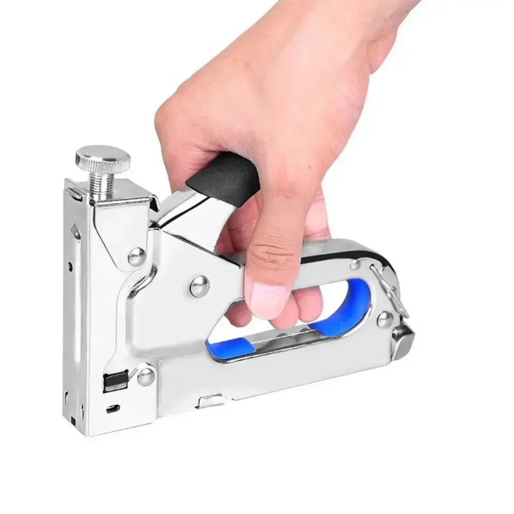3 em 1 pistola de pregos para estofamento em madeira casa diy grampos decorativos conjunto de ferramentas manuais ferramentas para trabalhar madeira ferramentas manuais