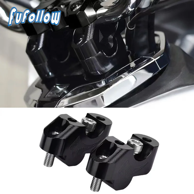 For Honda PCX150 PCX125 PCX160 PCX 160 PCX 125 150 Motorcycle Accessories Handlebar Riser Up Backs Moves Bracket Clamp Adjuster