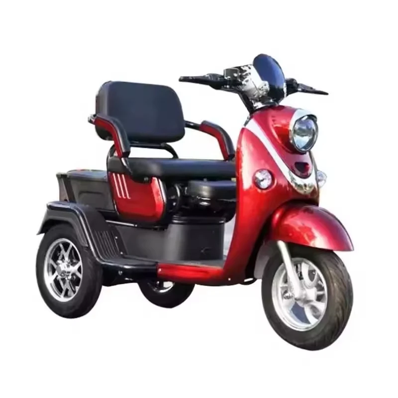 electric tricycle bike factory supply directly 500W 60V20Ah used adult 3 wheel scooter for adult tricyclic bike