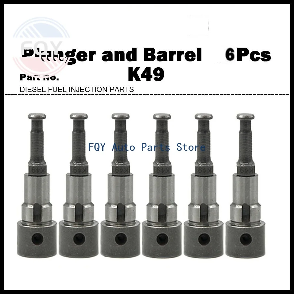 

6X For Kubota D850 V1100 Z500 Z750 High Quality Pump Element Plunger & Barrel K49 140153-6420