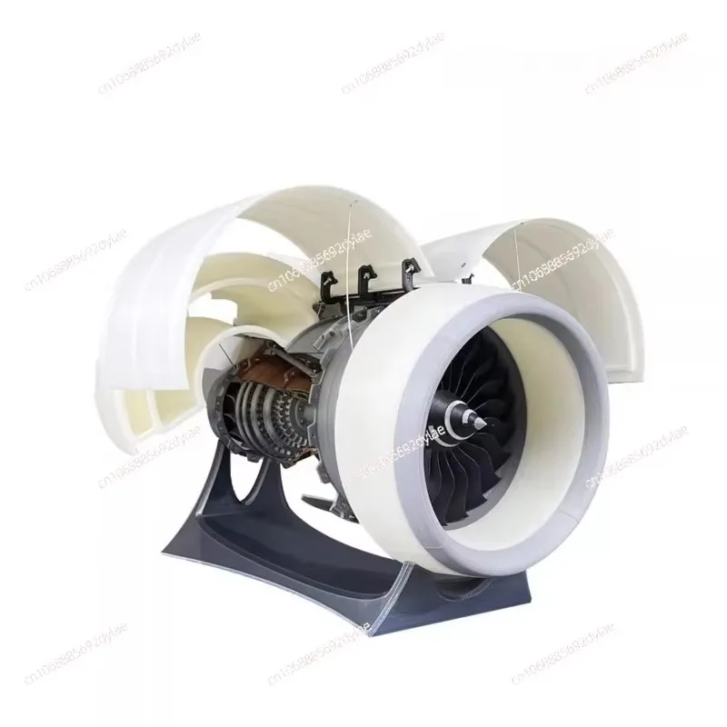 

Trent 900 turbofan engine model movable 3D printed aircraft engine ornament