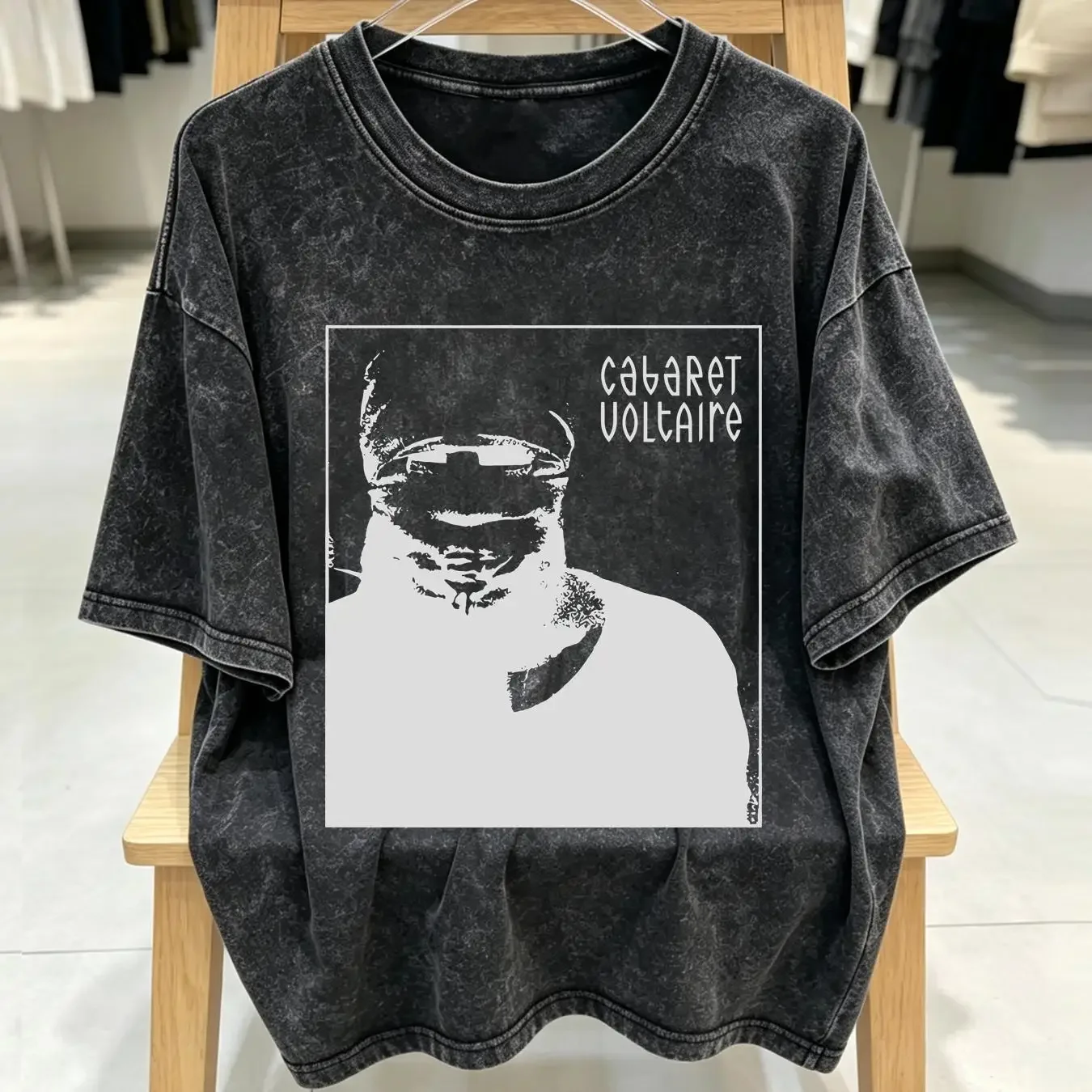 washed T Shirt Cabaret Voltaire Cocteau Twins New Order Joy Division Skinny Puppy Bauhuas Throbbing Gristle dead Can Dance