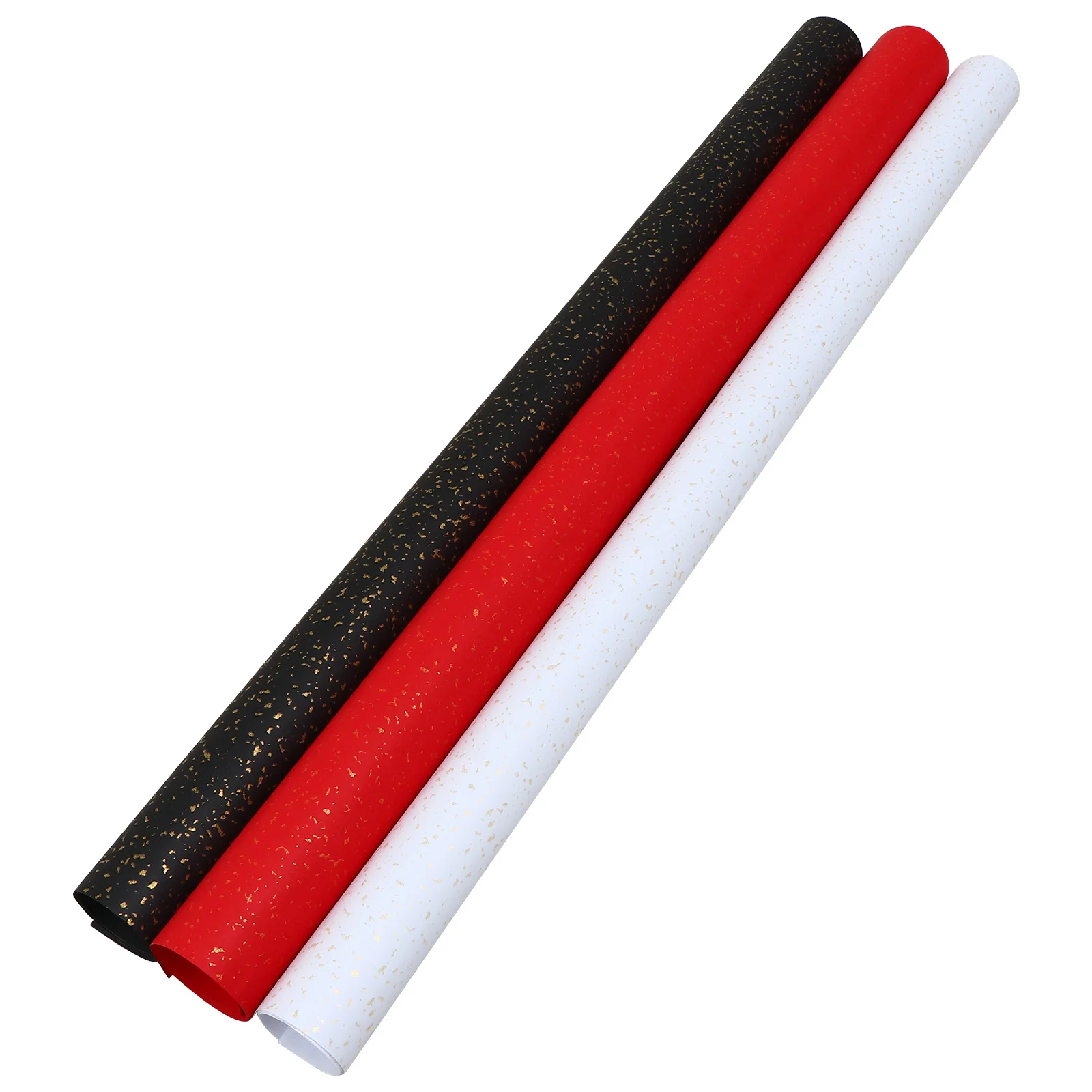 3 قطع من ورق التغليف الحاضر، مادة صديقة للبيئة ممتازة مناسبة لحفلات أعياد الميلاد وأعياد الميلاد وغطاء كتاب تغليف الهدايا و