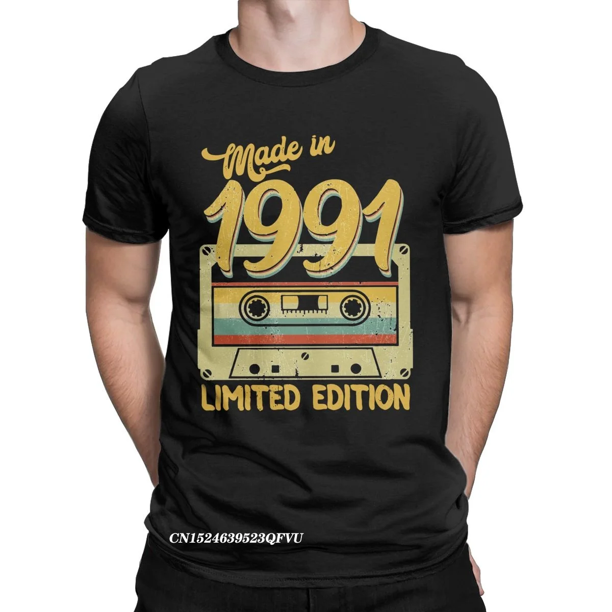 Made In 1991 Limited Edition T-Shirts 30th Birthday Gift Men Tshirt Amazing Tee Shirt Premium Cotton Clothing