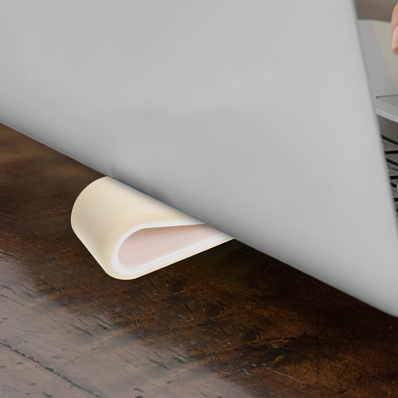 

2 шт. силиконовые подставки для ноутбуков с регулируемым наклоном, легкие, с теплоотводом, для рабочего стола