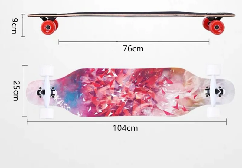 لوح تزلج احترافي للشاحنات عالية الأداء 100% لوح تزلج من خشب القيقب Aeck