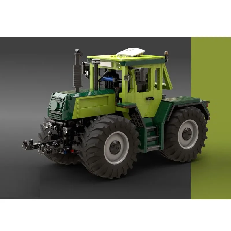 Tractor 1500 - RC Equipment MOC-164809 Farm Machine Building Block Toy Model (Without Motor) 1355PCS DIY Birthday Gift for Kids