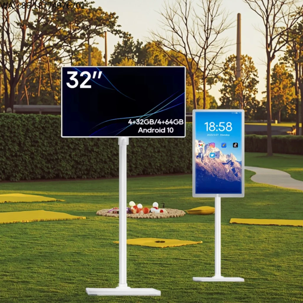 

21.5 Inch HD Explosion-Proof Android Smart LCD TV Portable Multimedia Mini HDTV Definition