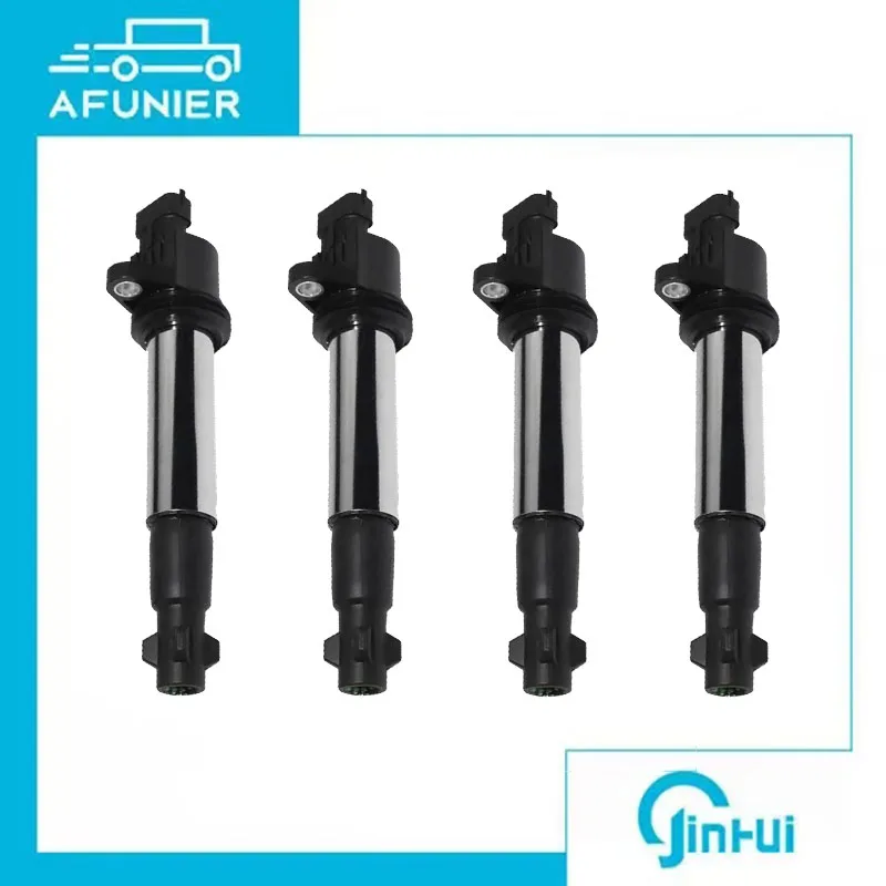 4Pcs Ignition Coil For Lada Granta (2190_) 1.6 11- 21126 110 1.5 OEM:0-221504473