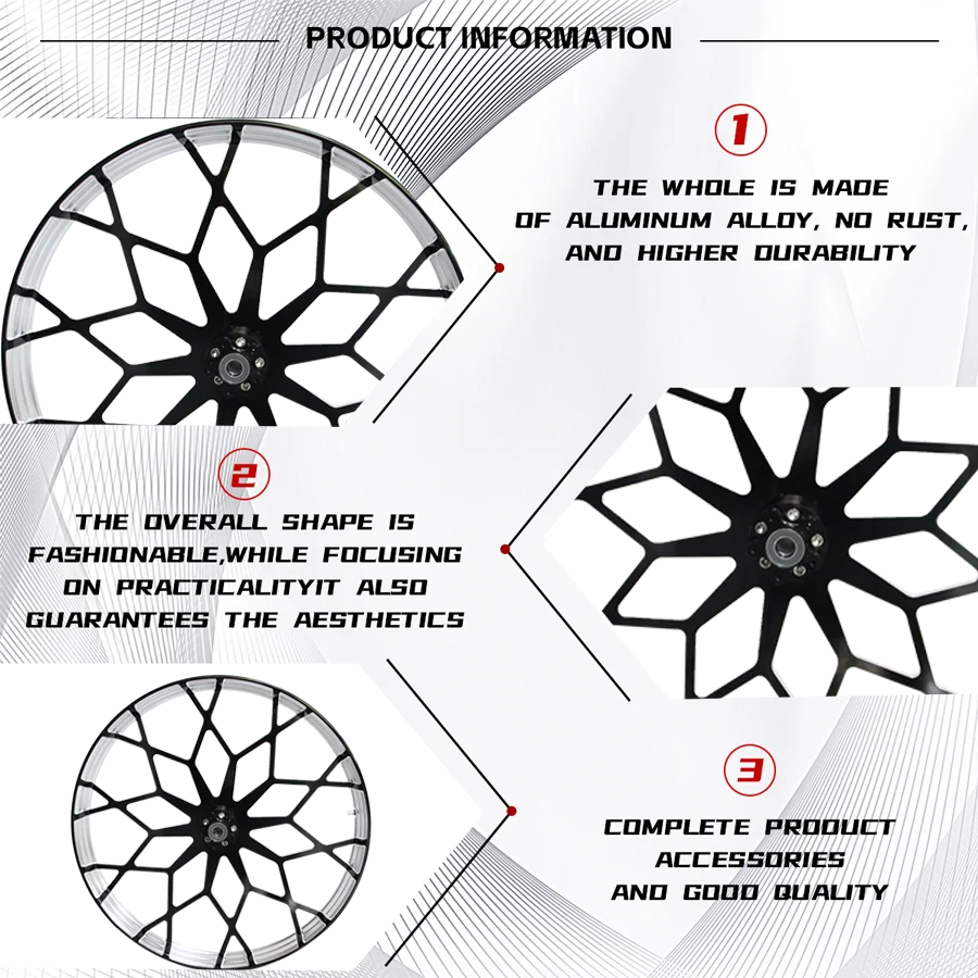 أجزاء الدراجة النارية ذات محور عجلات مزورة مقاس 32 بوصة مناسبة لنماذج السياحية ذات العجلات المزدوجة (2008-2025). #5