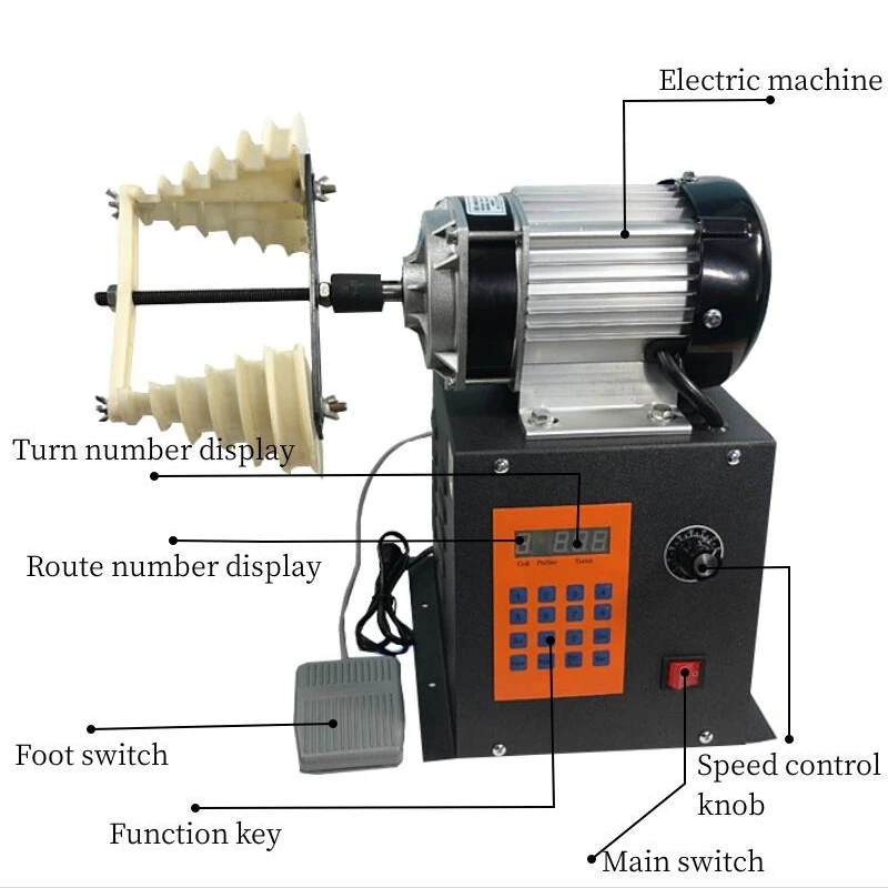 Copper Wire Coil Winding Machine Coil Winding Machine Automatic Copper Normal Speaker Voice Coil Winding Machine