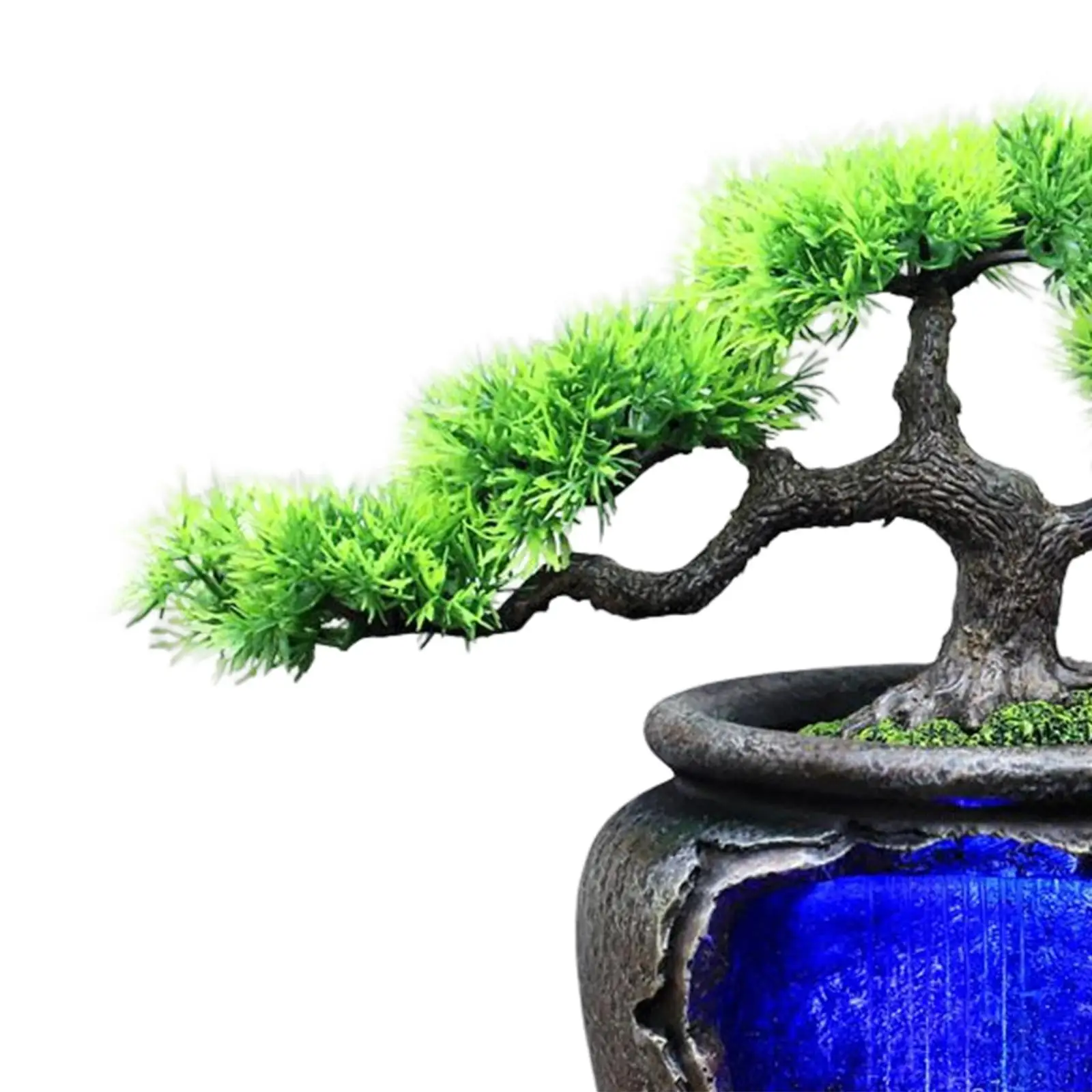 Tabletop Fountain Waterfalls Decor with LED Colorful Lights 220 V for Living Room Zen Meditation Flowing Water Statue Feng Shui