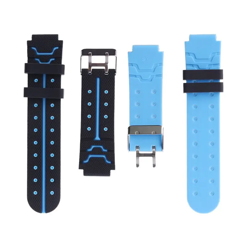 Universal Kids Watchband Wrist Strap 16MM Silicone Belt Replacement for Q750 Q100 Q60 Q80 Q90 Q528 T7 S4 Y21 Y19 Smart Watch GPS