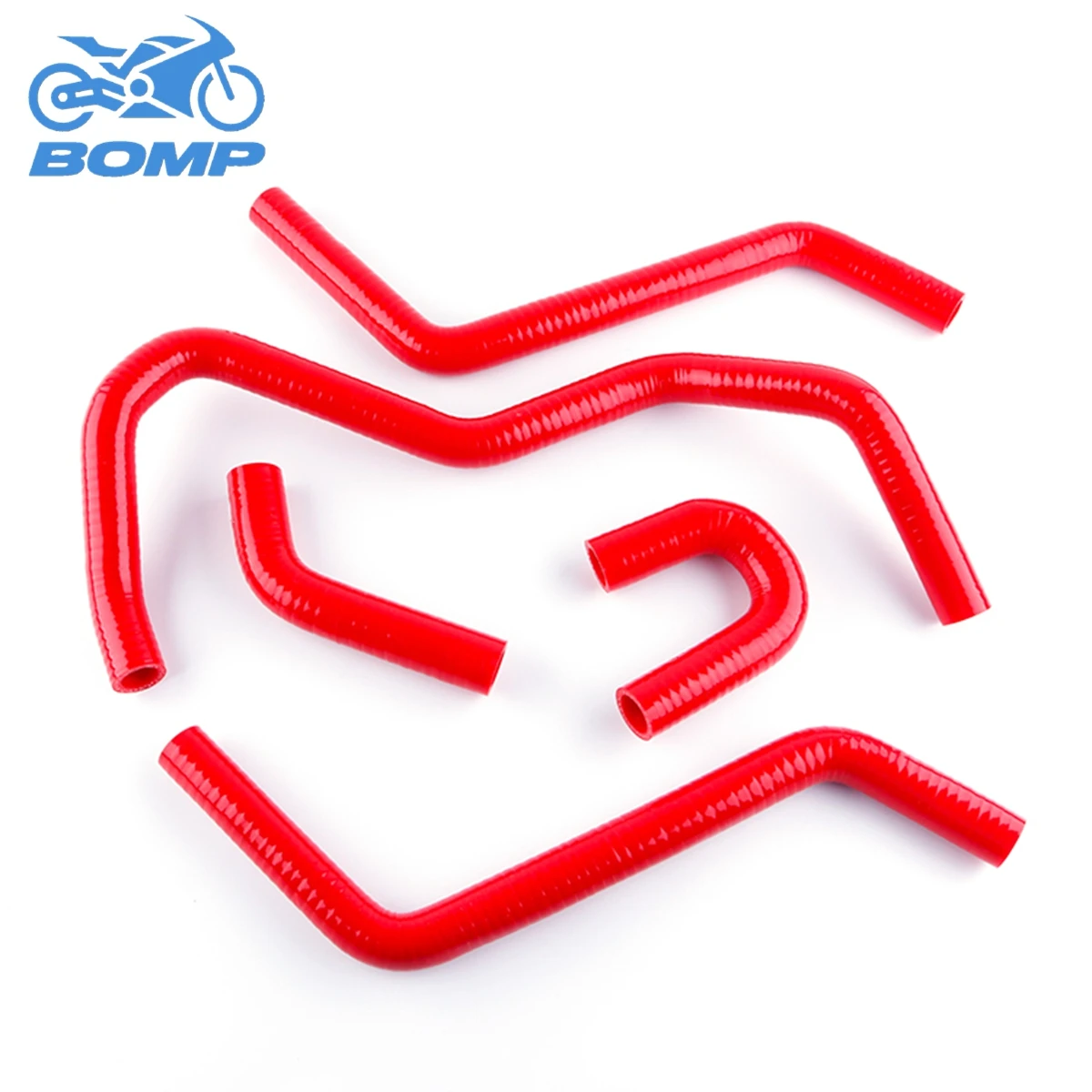 For 2004-2008 Yamaha YXR450 / 660 Rhino 2005 2006 2007 Silicone Radiator Hoses Tubes Kit Piping 5Pcs 11 Colors