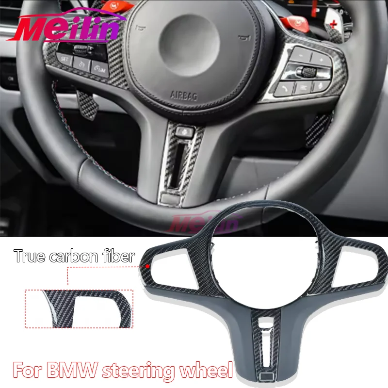 

Used for BMW 3 Series 5 E F30 F40 M135i F44 G42 G20 G22 G30 steering wheel shift lever, carbon fiber lining, floor decoration