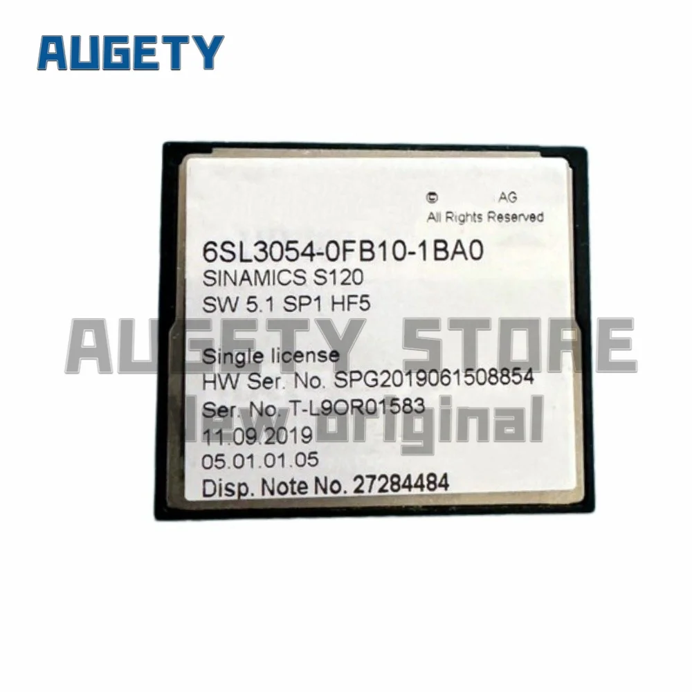Novo Cartão CF Original 6SL3054-0FB10-1BA0 6SL30540FB101BA0 SINAMICS S120