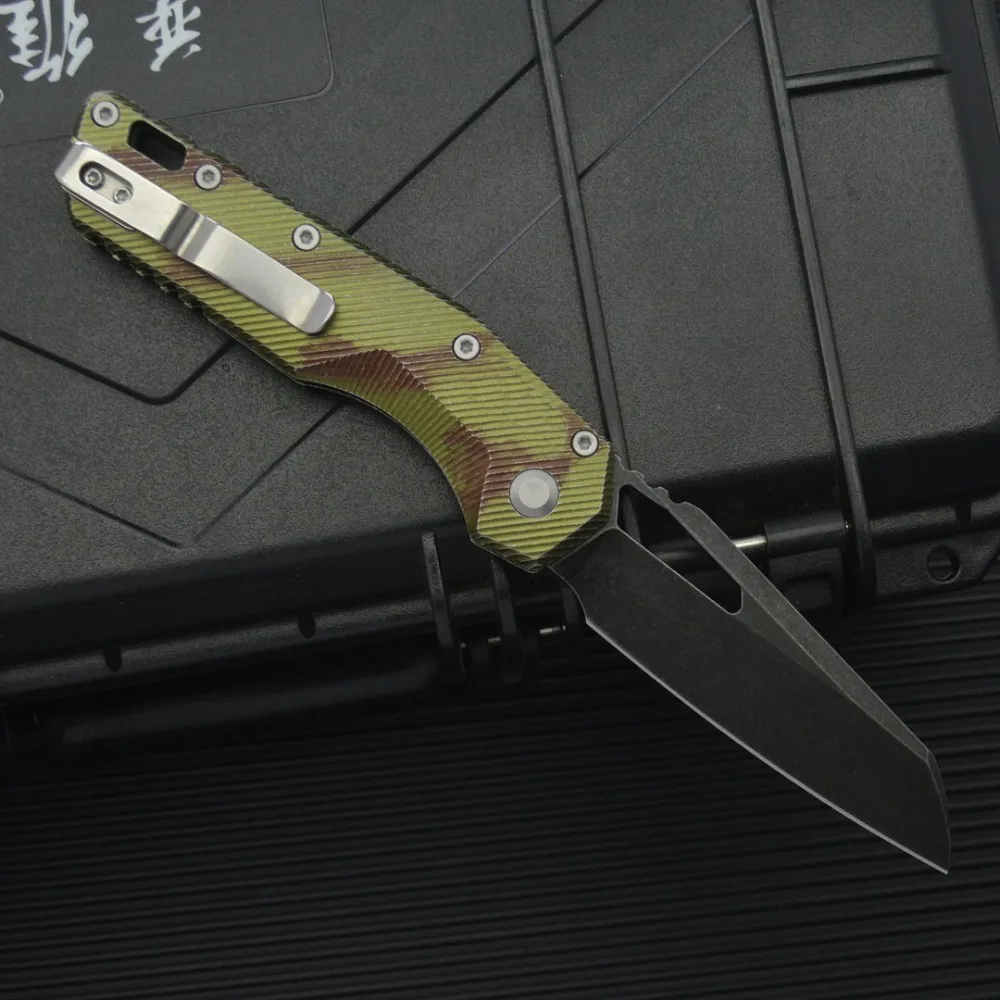 

New Micro Technology MSI Folding Knife High Hardness Sharp Outdoor Knife Camping Pocket Knife
