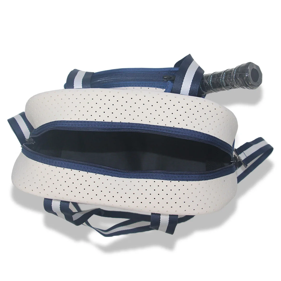 Neoprene Pickleball Bag for Women Quilted Puffer Pickleball Paddle Bag Pickle ball Racquet Bag Large Pickleball Racket Sling