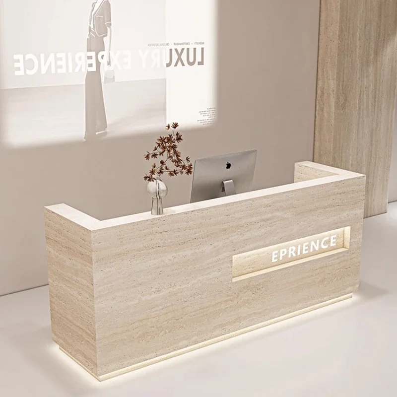 طاولة صالون التجميل، أثاث المكاتب، منبر الكنيسة، استقبال، صالون التجميل، مكتب المكتب، مكتب التوجيه الأمامي للمتجر #2