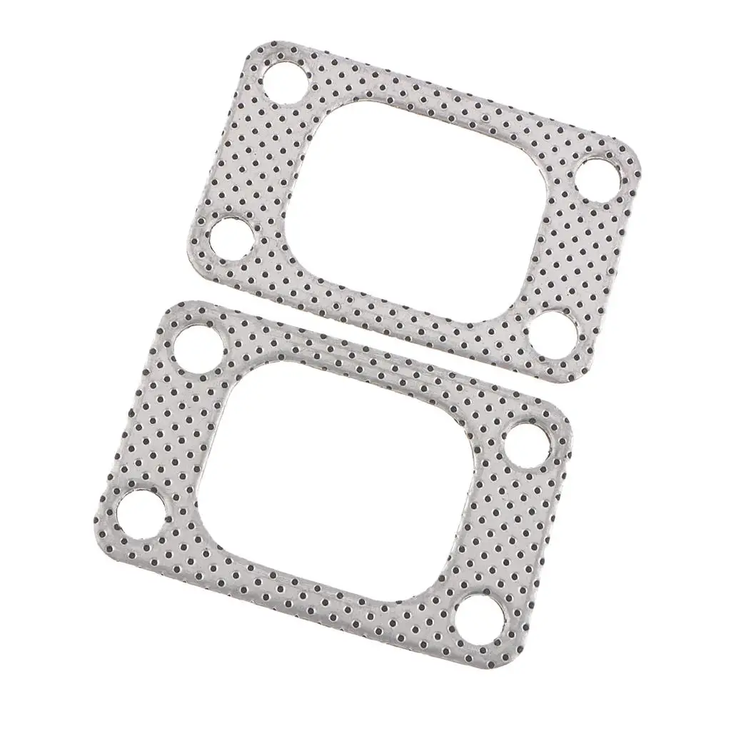 2x T3 Exhaust Gasket Universal for T3/T4 T35 T38 Manifold 4-