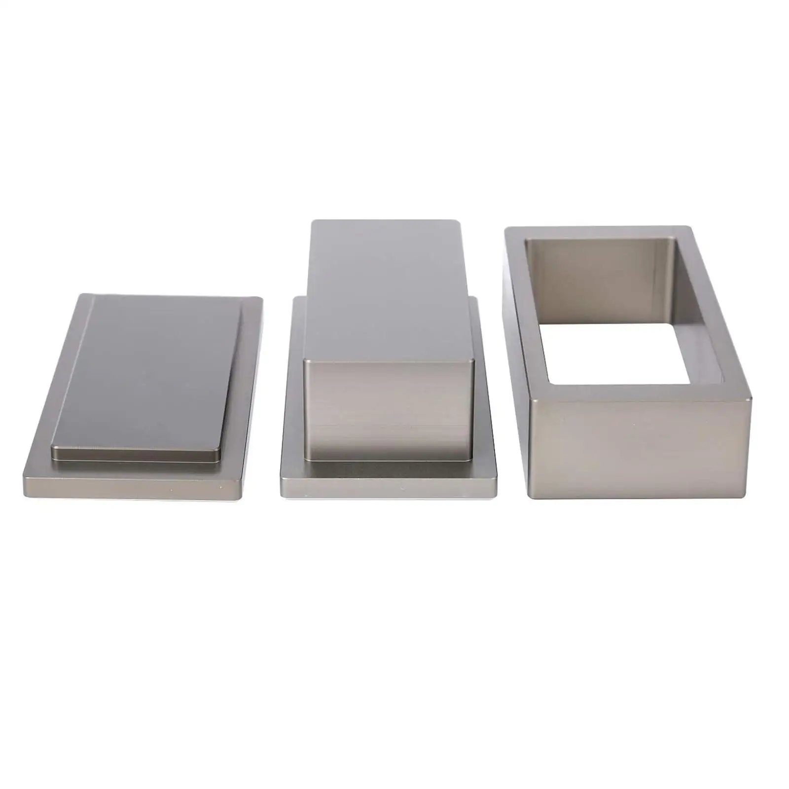

2x4 inch Pre Press mold Easy to Use Smooth Surface Rectangular Aluminium Efficiency Heat Press Pre Press Mold for Press Machine