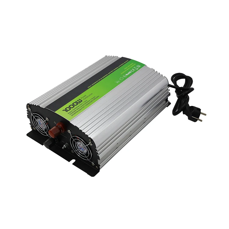 1000W UPS Off grid Pure sine wave solar power inverters & converters with charger 15A