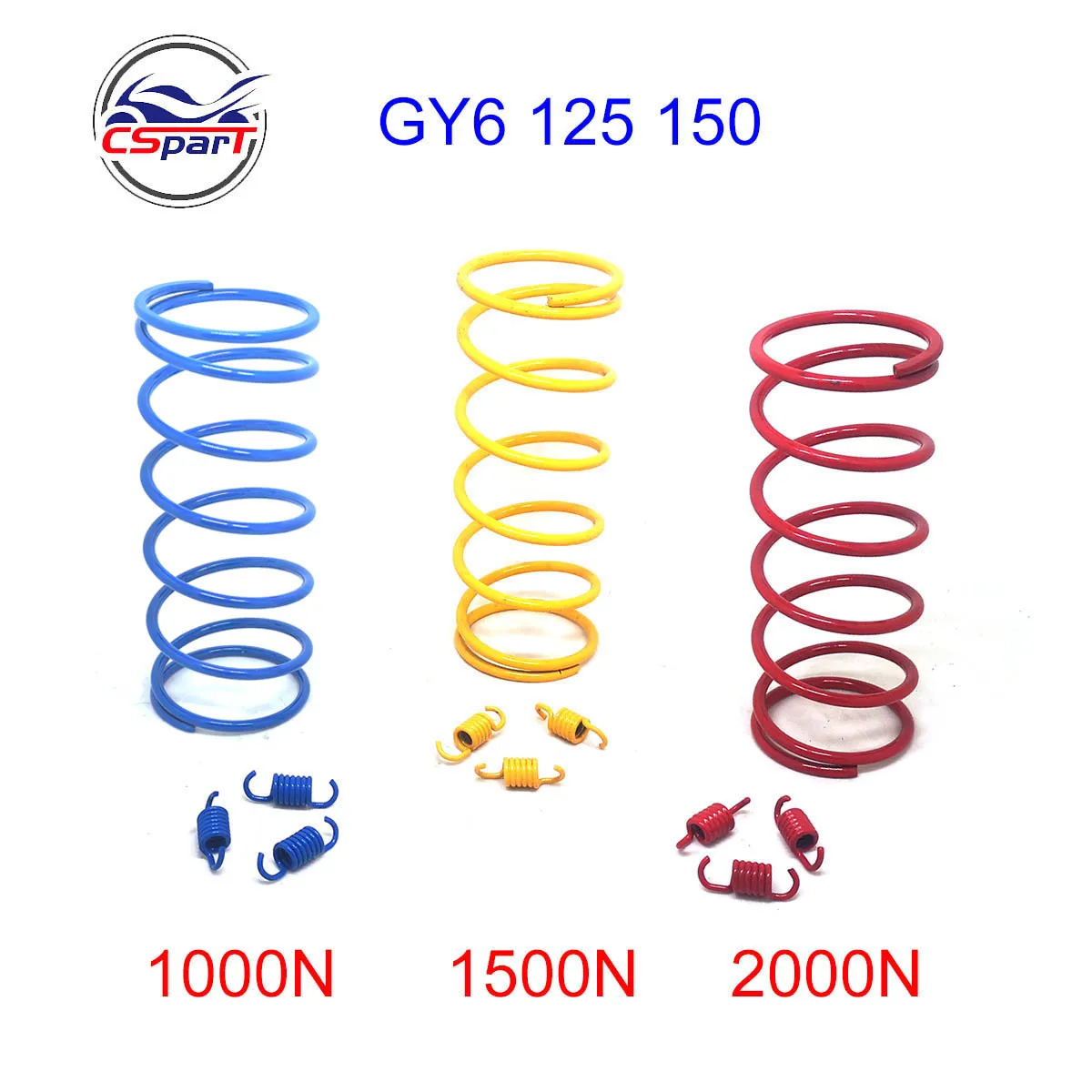 Racing Performance  GY6 125CC 150CC 1000N 1500N 2000N  Clutch Torque Spring for 152QMI 157QMJ Scooter Moped ATV