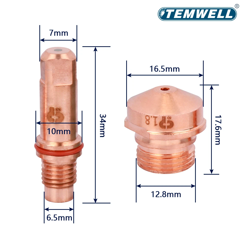 CP200 Plasma Cutting Accessories Electrode C1842 C1843 C1844 C1845 Nozzle Plasma Tips Cuting Torch Plasma Cutting Consumables