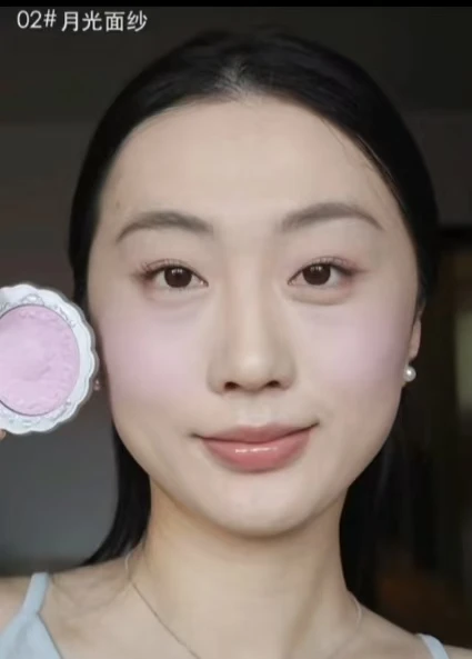 Flower Knows Shell's Collection Blush Matte Cheek Blusher Puder, pigmentiert, natürlich, sehr geschmeidig, Gesichts-Make-up – Detail 12