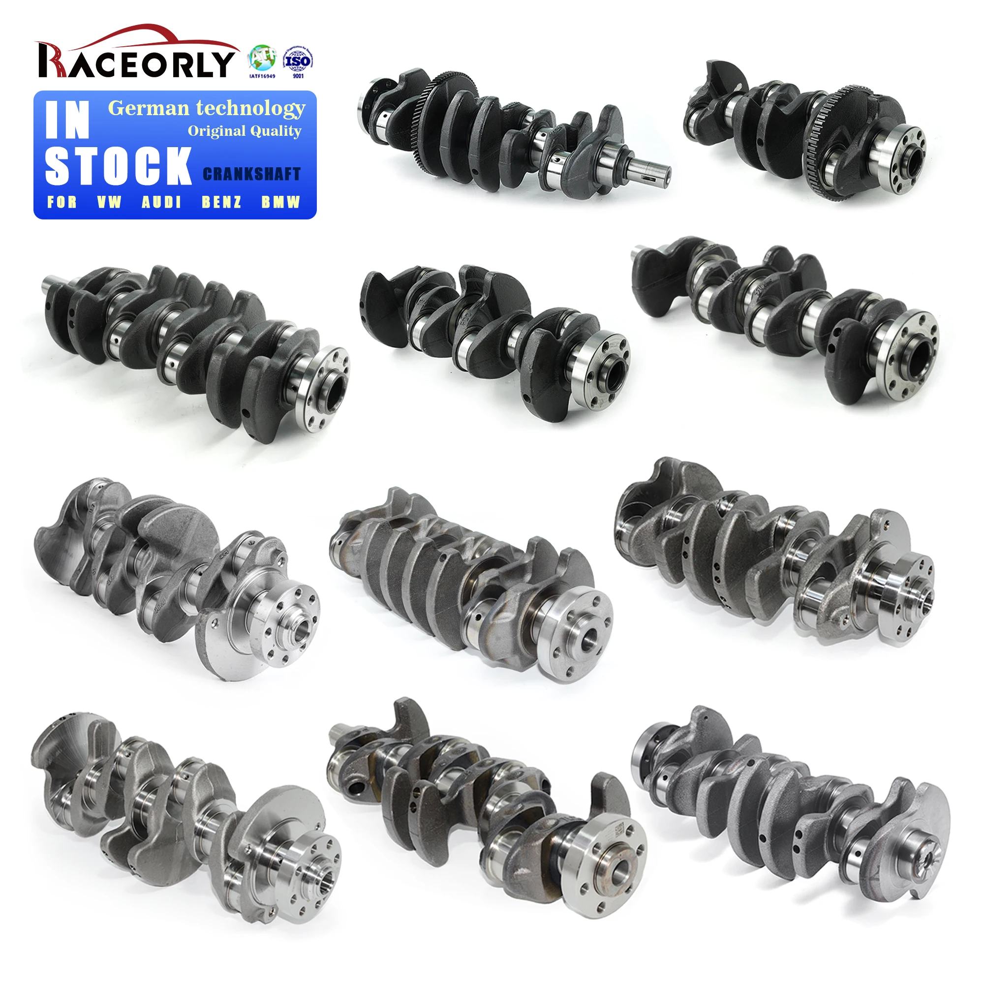 03C105101BG Factories crankshaft 06L105101D products prices crankshafts For A4 B6 1.8T bfb touareg N55