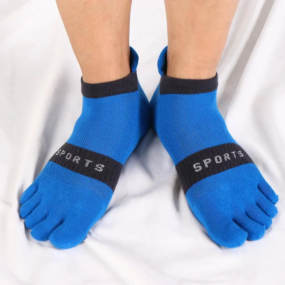 

Summer Men Hiking Hosiery Anti-slip Soccer Five Finger Socks Mesh Socks Five Toe Socks Sports Socks