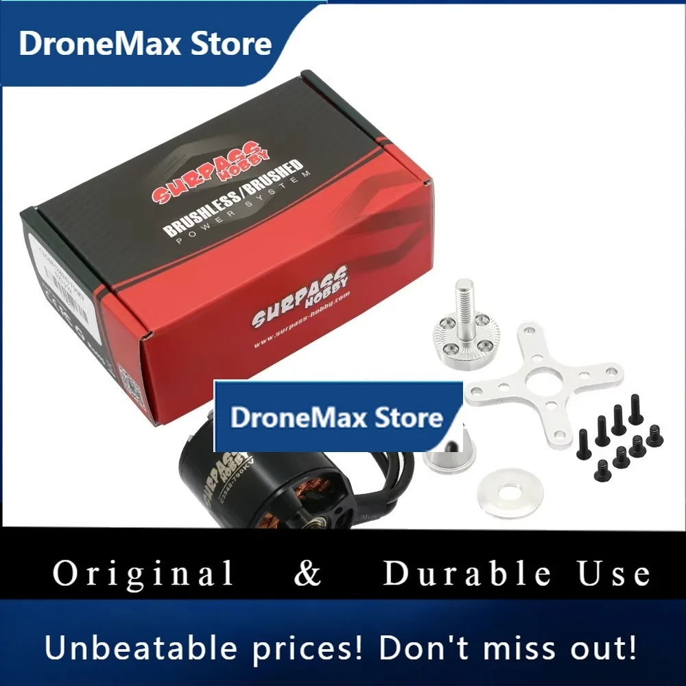 DroMa1pcs SURPASS HOBBY C3548 790KV 900KV 1100KV Brushless Motor For RC Airplane Fixed-wing Glider Aircraft
