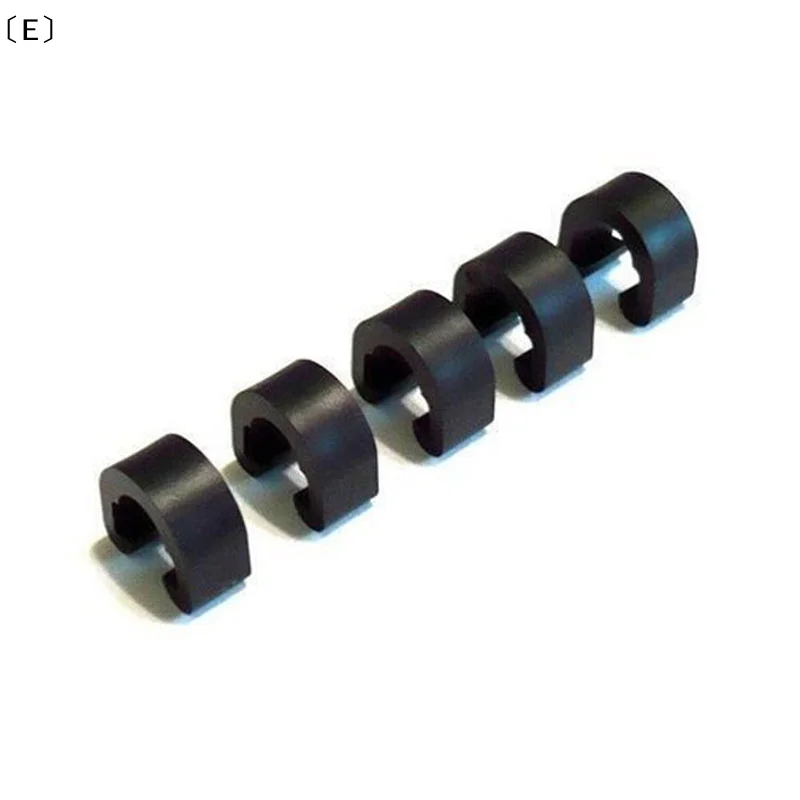 

10 шт. C-образные зажимы для тормозных тросов и шлангов для горных и шоссейных велосипедов MTB BMX〔Winter5〕