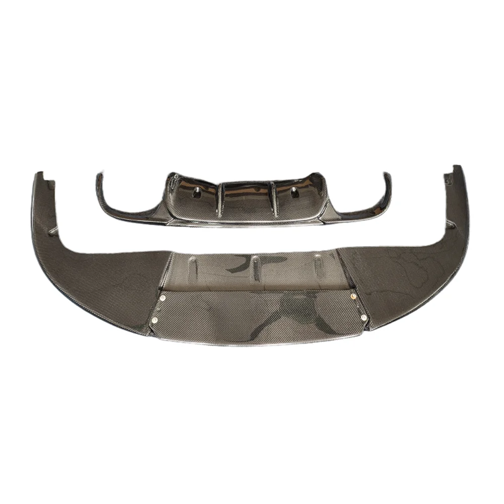 

Carbon fiber V-style front bumper lip rear diffuser body kit for 2012-2015 Porsche 911 991 body kit