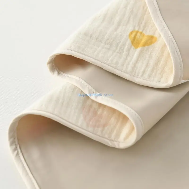 K9FF Infant Waterproof Urine Pad Cotton Diaper Pad Travel Friendly Infant Bedding Sheet Reusable Child Waterproof Urine Pad