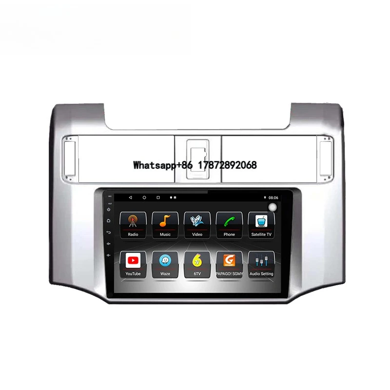 9 Inch Android 10.0  Dashboard Car Audio System with for Stereo Video Multimedia Player for 4Runner