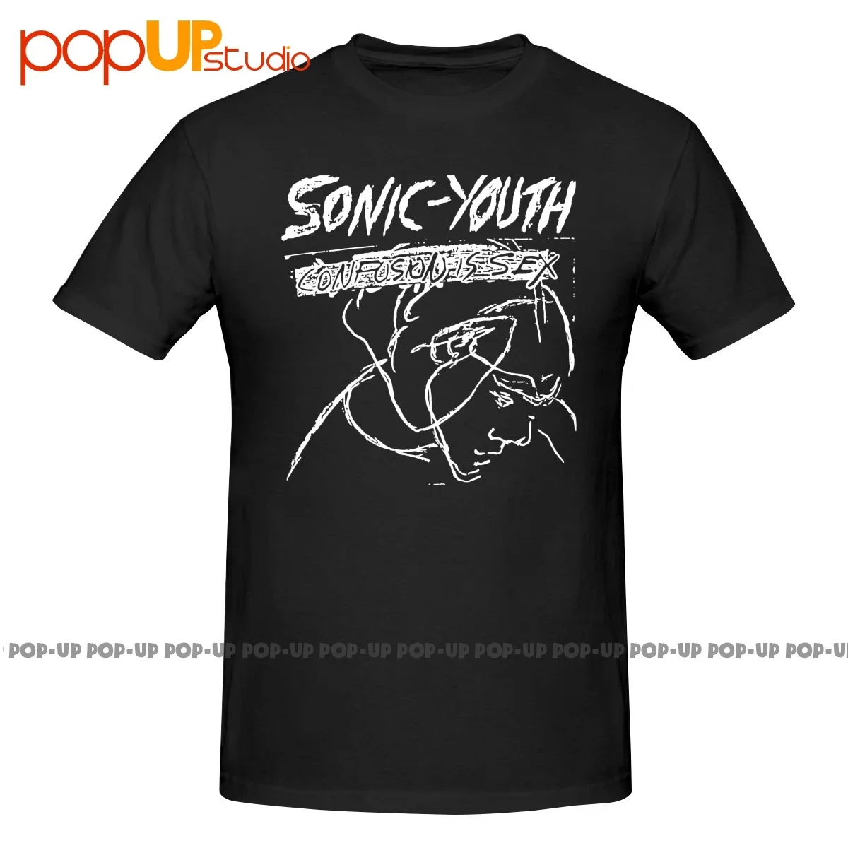 Sonic Youth Confusion Is Sex Punk Thurston Moore Kurt Cobain Shirt T-shirt Tee Daily Comfortable