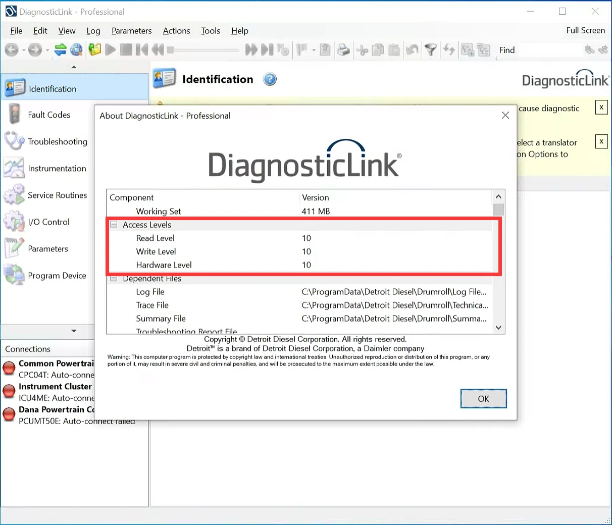 2024 Detroit Diesel Diagnostic Link DDDL 8.20 Professional Level 10+Troubleshooting 2024.09