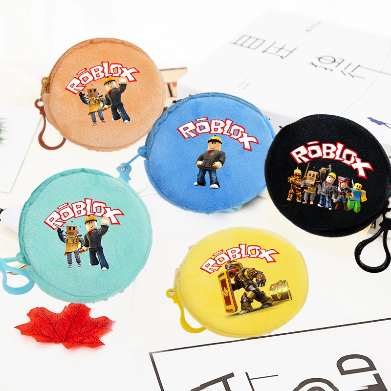 Roblox Wallet Plushies Coin Purses Kids Cartoon Anime Figures Wallet Printed Cute Simple Wallets Girls Boy Birthday Gifts Kawaii