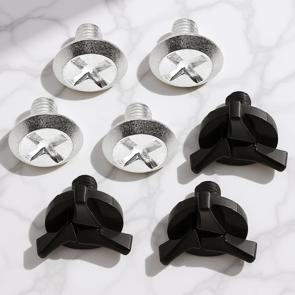 1 세트 나사 키트 범용 오토바이 바이저 나사 더트 바이크 안전 헬멧 부품 오토바이 액세서리