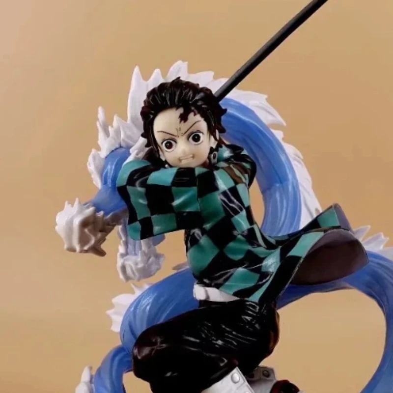 

Demon Slayer Kimetsu no Yaiba Kamado Tanjirou 1/8 Figure Shunshin Ruten Model Desktop Decor Collectible Anime Toy Christmas Gift
