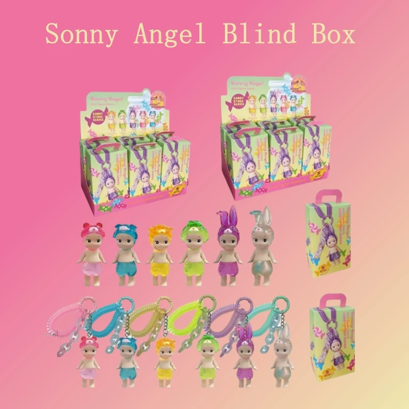 Collection 6Style Sonny Angel Blind Box Dreaming Series Mini Anime Figure Ornaments Dolls Fans Children Christmas Birthday Gift