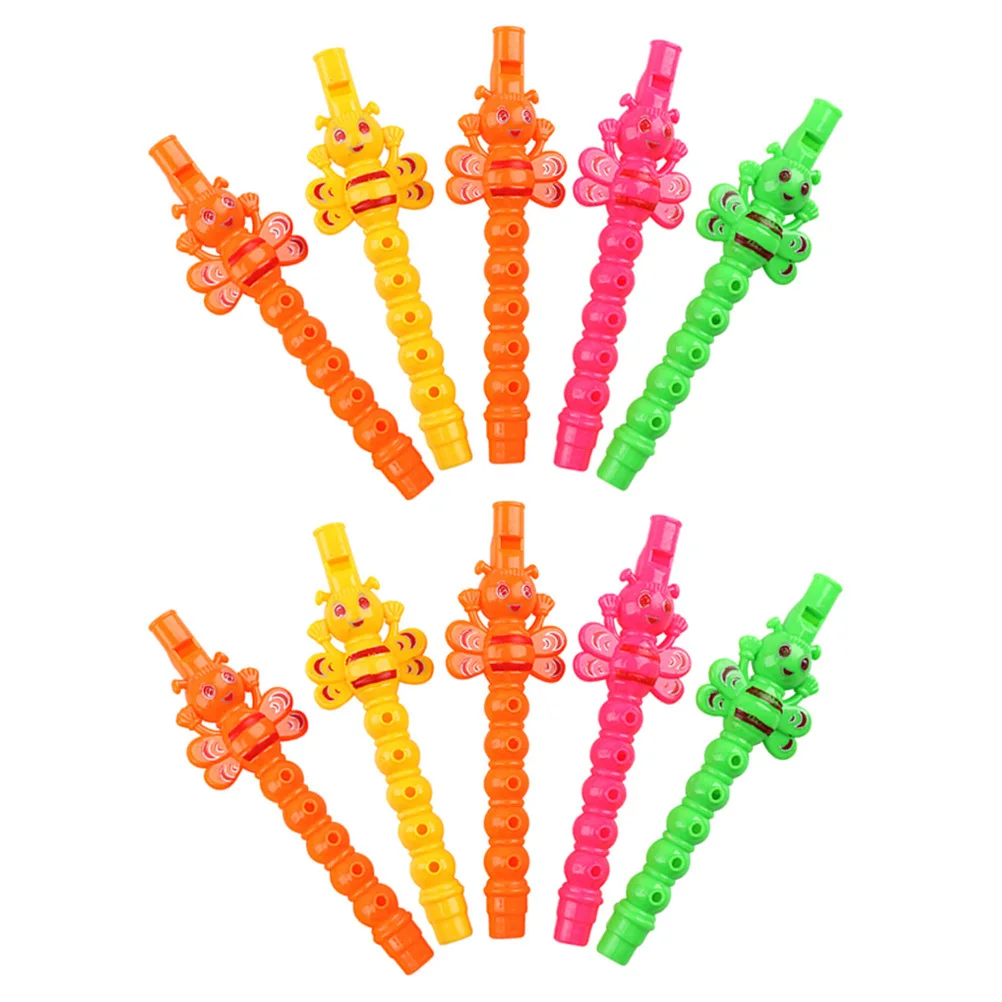 25 pçs mini gravador de 5 buracos clarinete plástico crianças iniciante instrumento flauta para aprendizagem música ajuda ensino flauta brinquedo