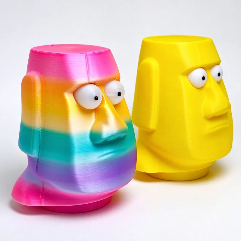 Funny Novelty Pop Out Eyes Statue 3D Printed Cool Stuff Creative Desktop Fidget Stress Relief Toys Adults Office Fun