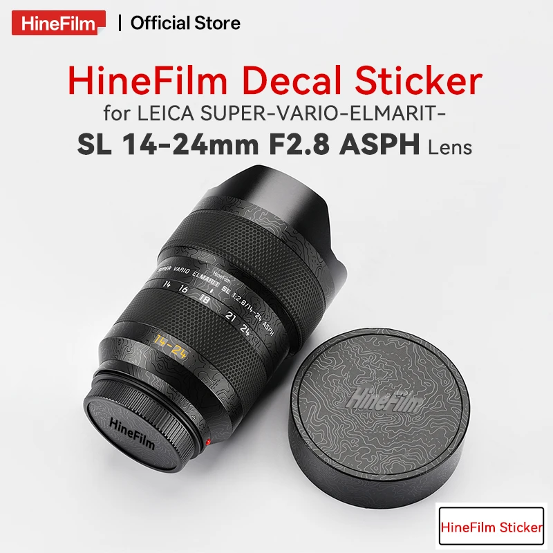 

Hinefilm Skin for Leica SL 14-24 F2.8 ASPH Lens Sticker 14 24 Wrap Cover for Leica 14-24F2.8 Protective Decal Skin