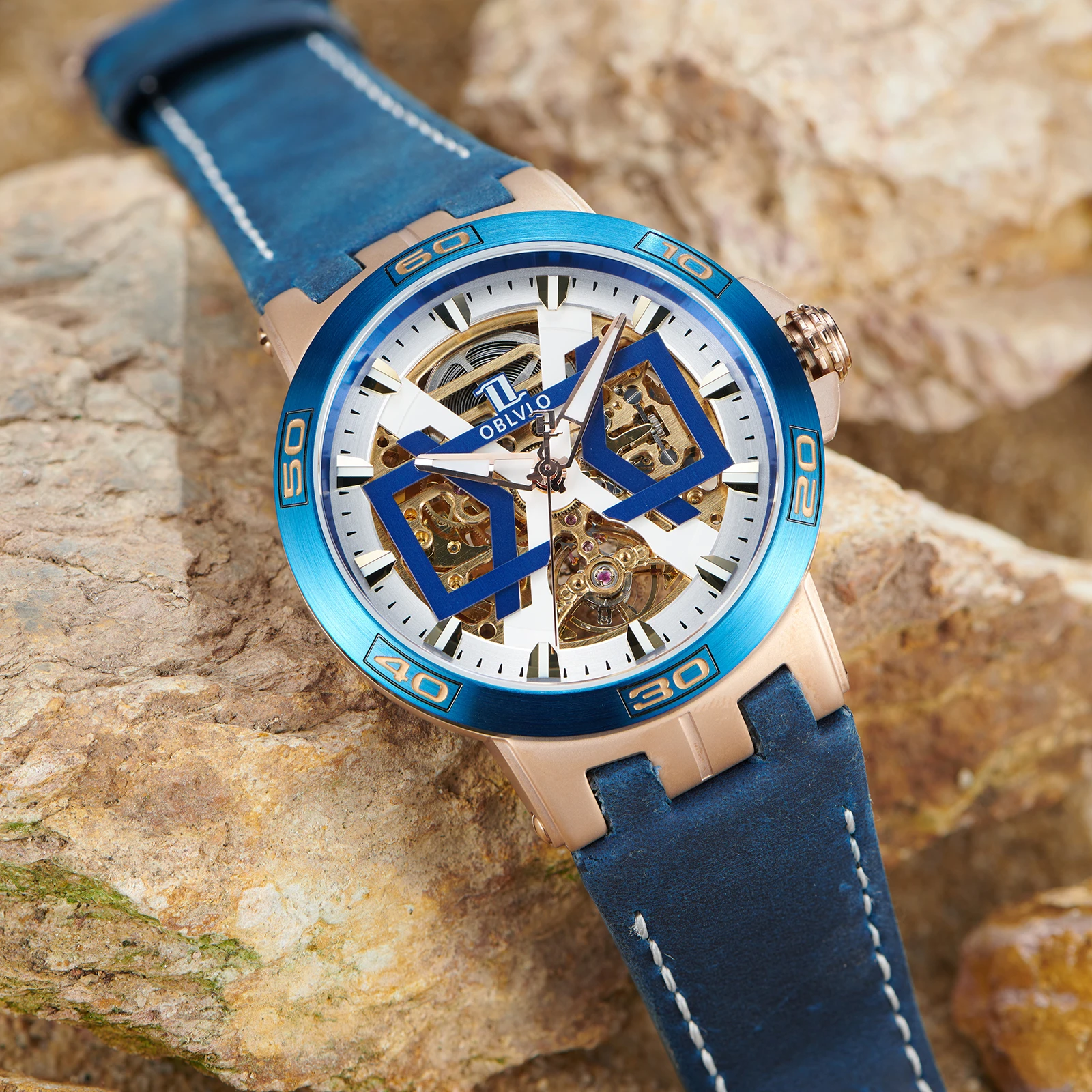 Oblvlo Men's Skelet… - image