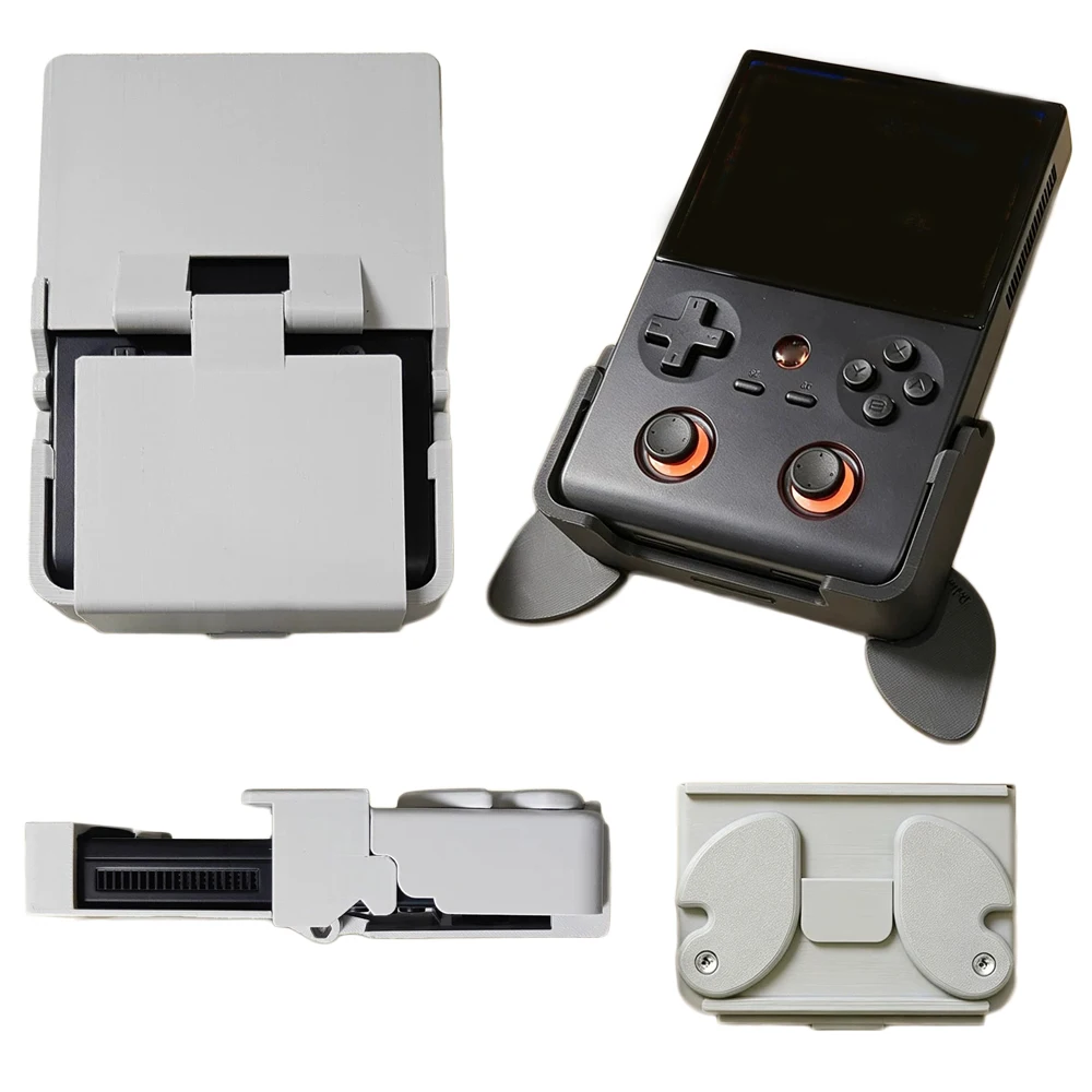 for MANGMI AIR Y Pro 3D Printed Ergonomic Retractable Hidden Grip with Screen Cover Full Access Comfortable Controller Grip