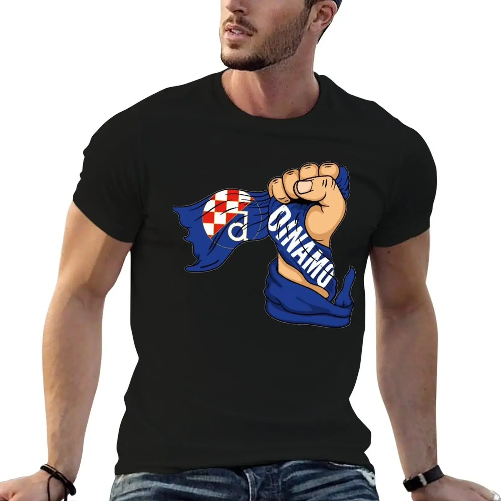 Dinamo Zagreb Croatian Football Sports Fans T-Shirt Aesthetic clothing tees shirts graphic tee vintage t shirt men